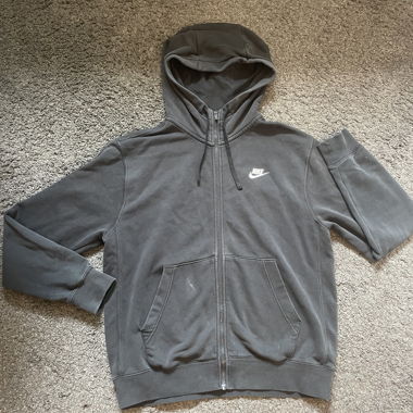 Veste à capuche zippée Nike noire