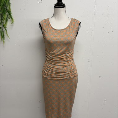 ST. EMILE dress Gr. 36 patterned viscose short