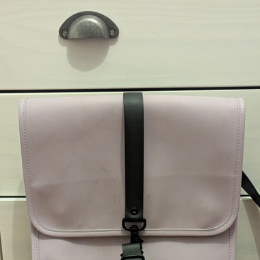 Rains purple bag 