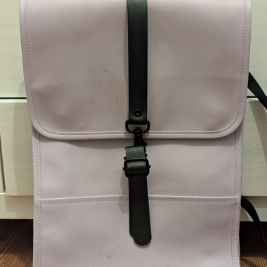 Rains purple bag 