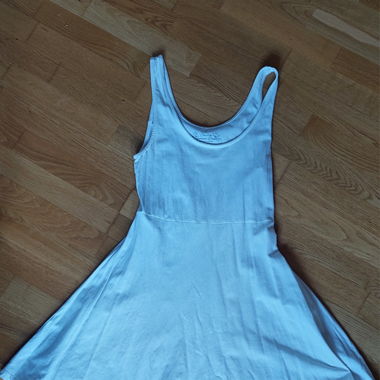 Weisses Sommerkleid Mini/Midi