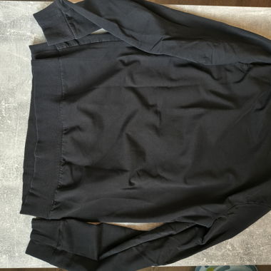 Schwarzer Graphic-Sweatshirt