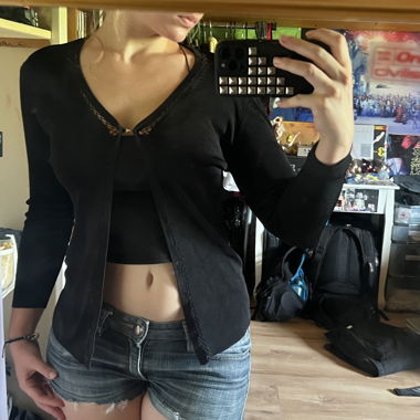 Cardigan noir