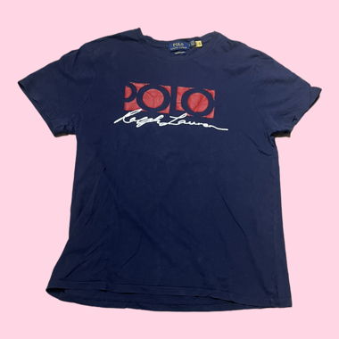 T-Shirt Polo Blu