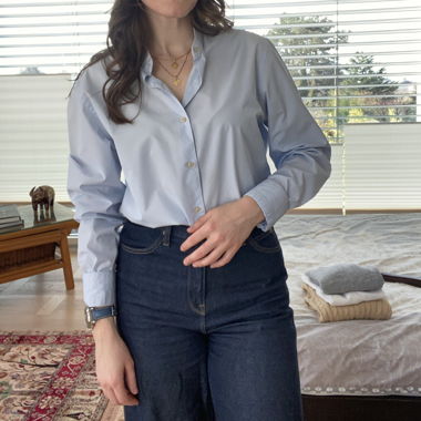 MANGO oversized shirt 