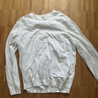Maglione Slim Fit bianco H&M L
