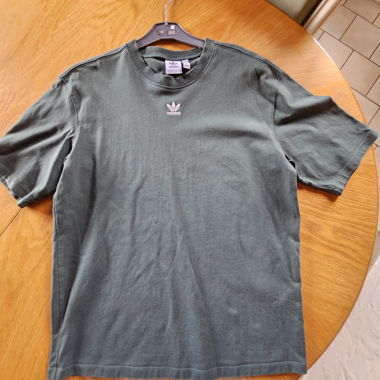 T-shirt adidas verde Trefoil taglia 36