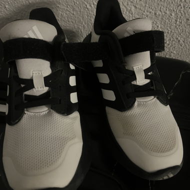 Sneakers Adidas nero/bianco