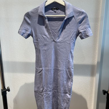 Abito polo lilla Zara