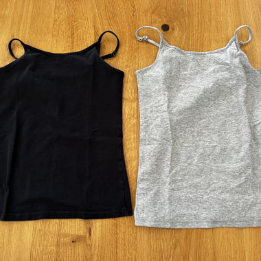 2-Pack Girls Cami Top Size M 7/8