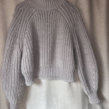 Maglione grigio chiaro