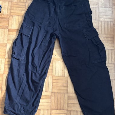 Pantaloni cargo super baggy