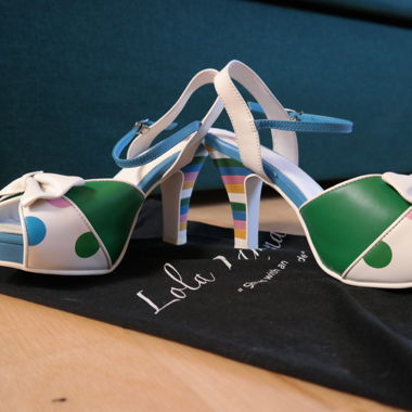 Lola Ramona Polka Dot Heels