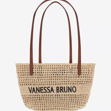 Vanessa Bruno Raphia Shopper-Tasche