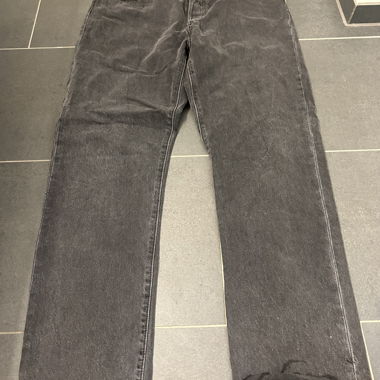 Levi's 501 schwarz-graue Jeans