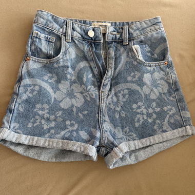 Short en jeans 