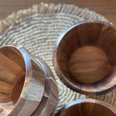 Holz Schalen