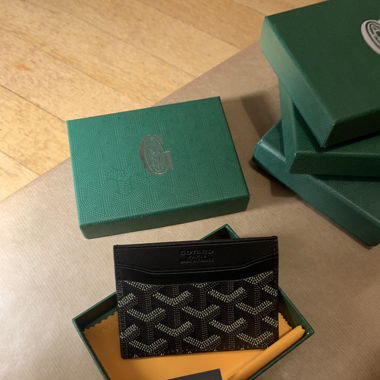 Goyard Wallet / Card Holder Black