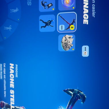 Account with Galaxy skin