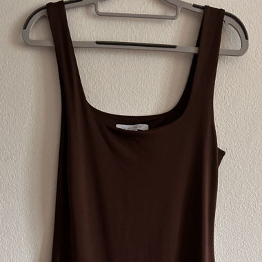 Brown thight, minidress