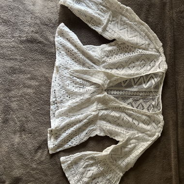 Knitted white top 