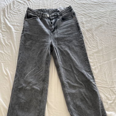 Jeans grigio wide-leg Vero Moda