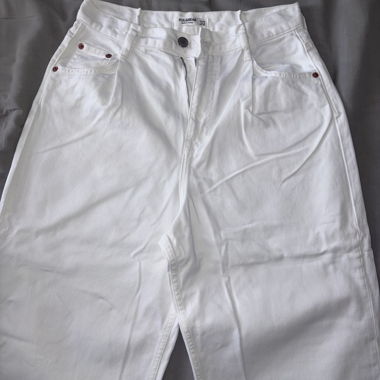 Jeans blancs Pull&Bear