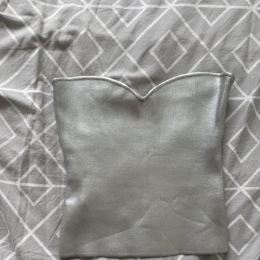 ZARA Metallic Top