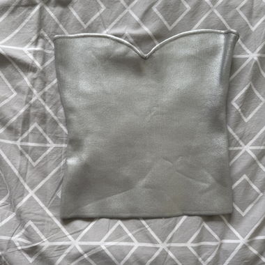 ZARA Metallic Top