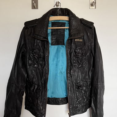 Superdry Lederjacke
