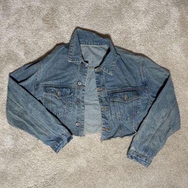 Veste en jean, courte