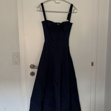 Robe corset bleu marine House of CB