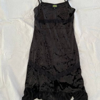 Velvet Slip Dress 