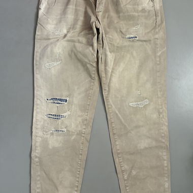 Ripped Beige Chino Pants, size 31 32