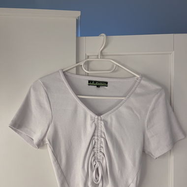 Crop Top mit schnürung 