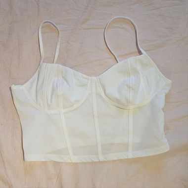 Bustier blanc 