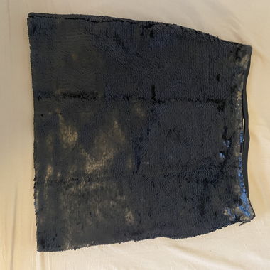 Black Sequin Skirt