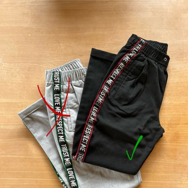Pantalon long noir