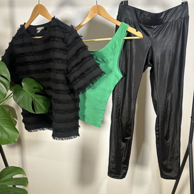 Leggings + 2 Tops + Geschenk | S/M