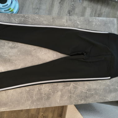 Schwarze Leggings