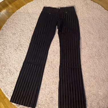 Pantaloni a righe « Yes or No » y2k