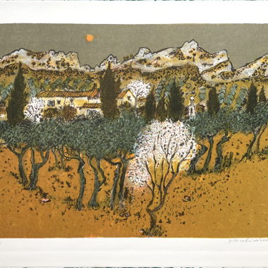 Lithograph by Marco Richterich, Hand-signed