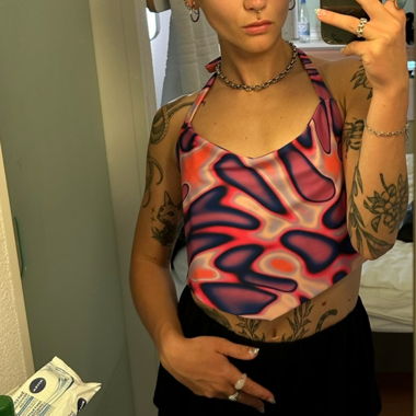 Neckhalter Top