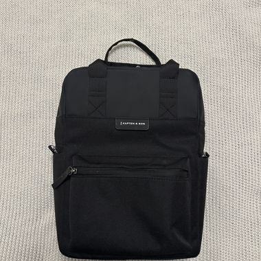 Zaino nero Kapten & Son Bergen Small