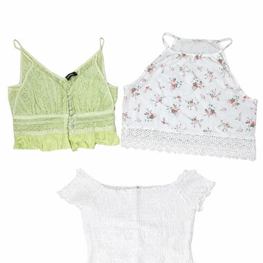 Lot de 3 tops d’été