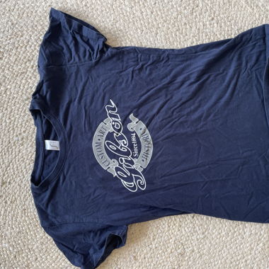 T-shirt Gibson bleu foncé