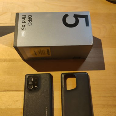 OPPO Find X5 (256 GB, Black, 6.55", 50 Mpx, 5G)
