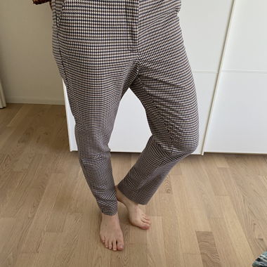 Pantalon à pince 
