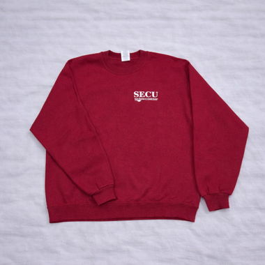 Jerzees Red Sweatshirt Y2K Vintage USA - L