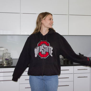 Vintage Ohio State Zip-Hoodie 00er L